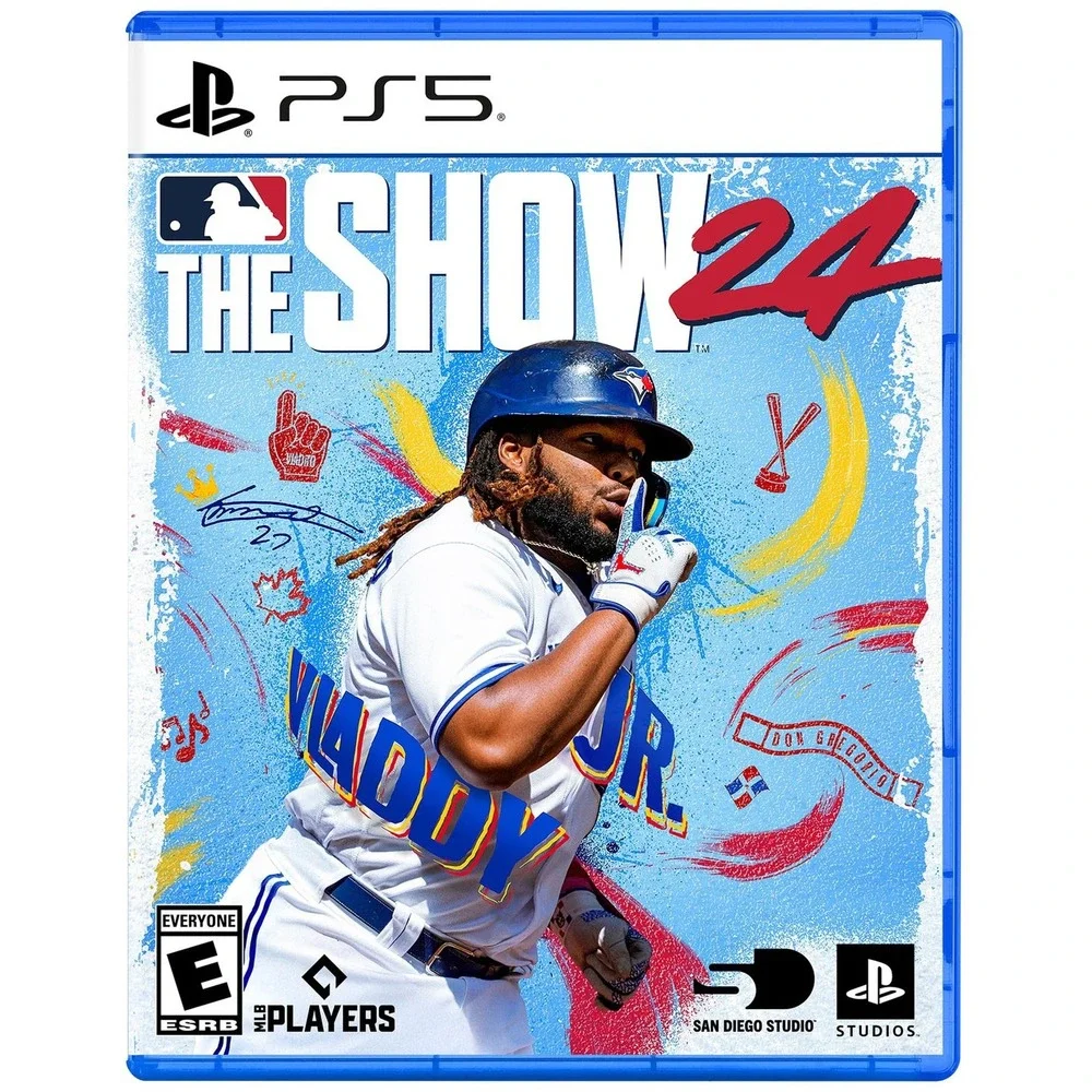 MLB The Show 24 PS5 PlayStation 5 Video Game Baseball Vladimir Guerrero Jr New